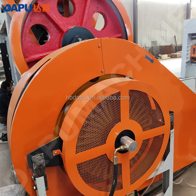 Macchina per la produzione di maglie di recinzione metallica espansa automatica con controllo PLC con componenti del nucleo dell'ingranaggio del cuscinetto del motore