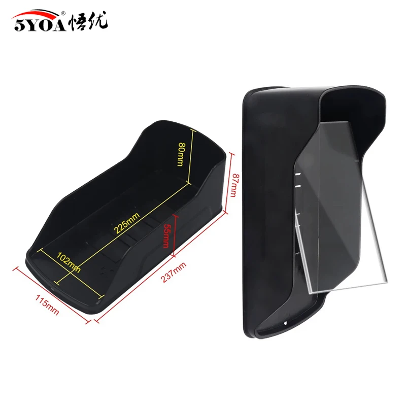 5YOA Outdoor Waterproof Cover Weatherproof Rain Sun Protection Shield for Access Control Keypads Doorbell Buttons Card Readers
