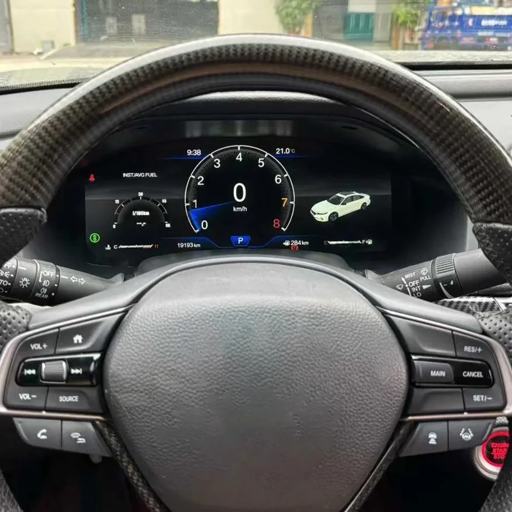 Car LCD Dashboard For Honda Accord 10th 2018+ Generation Digital Cluster Instrument Panel Cockpit Multifunctional Speedometer