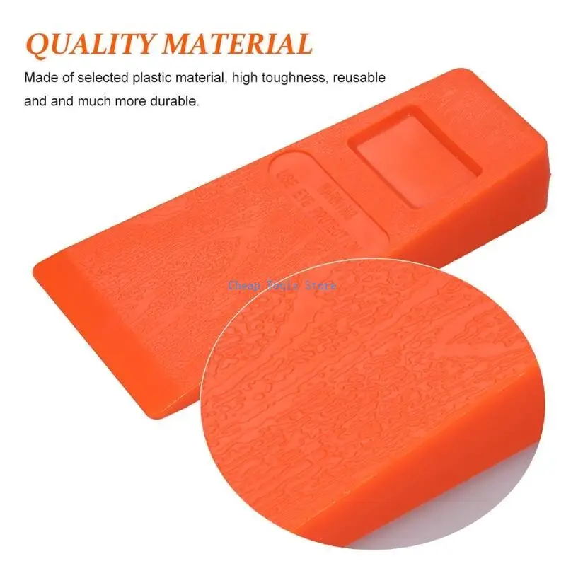 

G88B 4 Piece Tree Felling 5 Inch Wedges for Logging Falling Cutting Cleaving Chainsaw