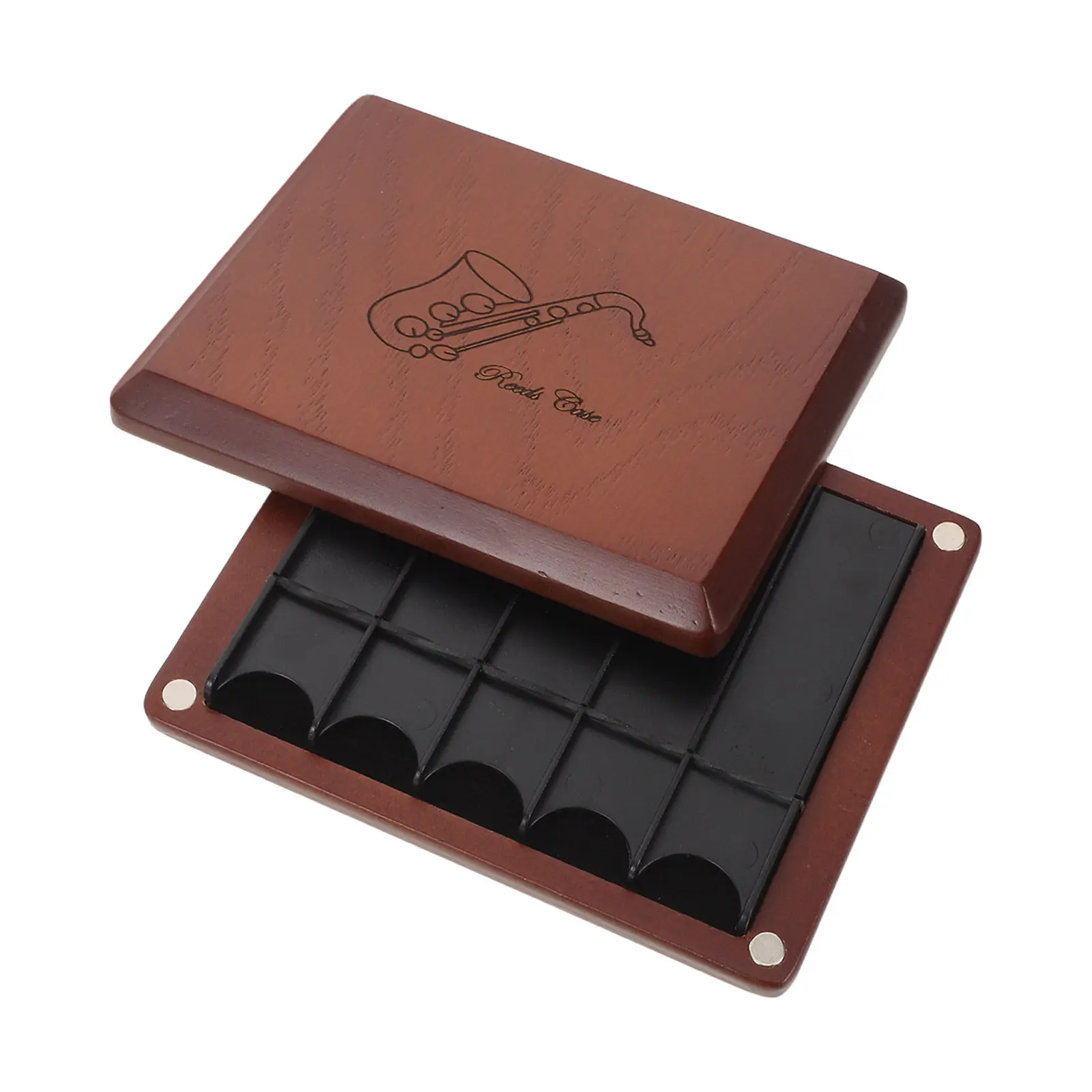 

Футляр для тростей для кларнета, двусторонний, вмещает до 10 тростей для альт-саксофона, для бас-кларнета, портативный, водонепроницаемый