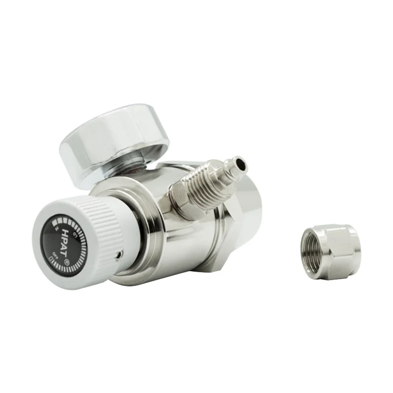 

LECKL-Aquarium Regulator CO2 Regulator 2000Psi Pressure Gauge For 6Mm Suction Tube 5/8-18UNF