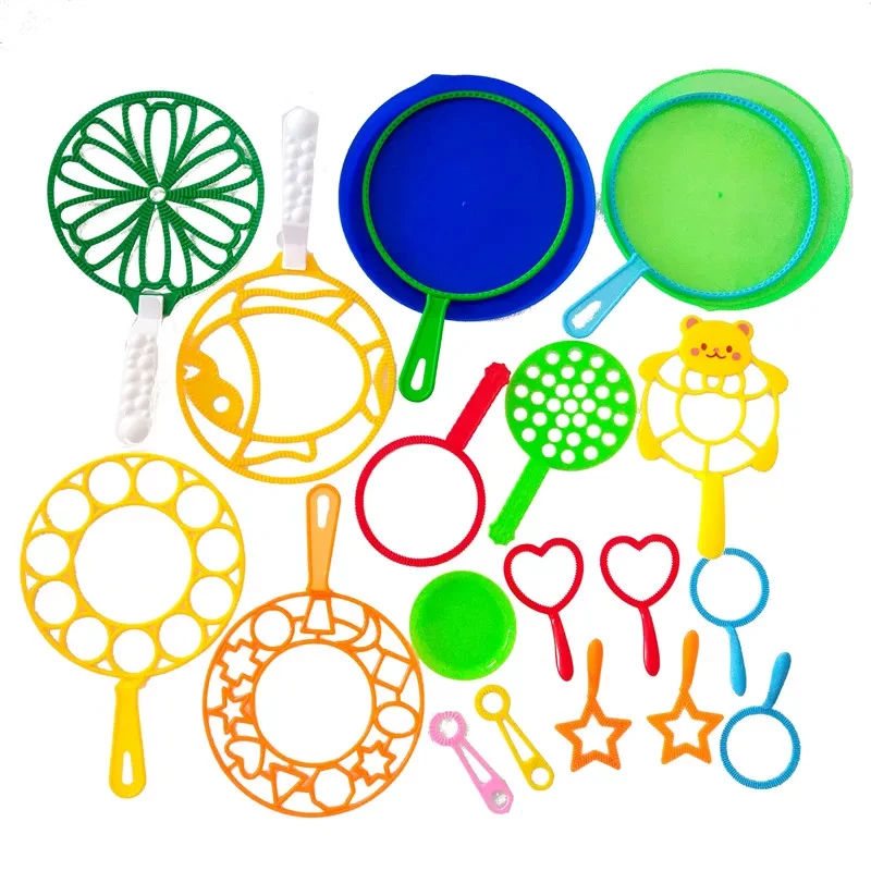 Bubble Machine Blowing Bubble Tool Soap Bubble Maker Blower Set Big Bubble Dish Outdoor Funny Gift Toys For Children Bubble Wand