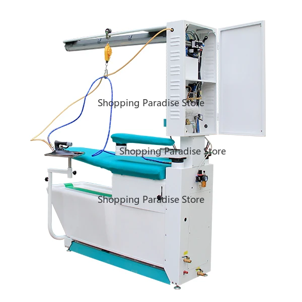 

Commercial Multifunctional Ironing Table with Stain Removal Function Steam Generator Included for Hotel Laundry Easy Operation