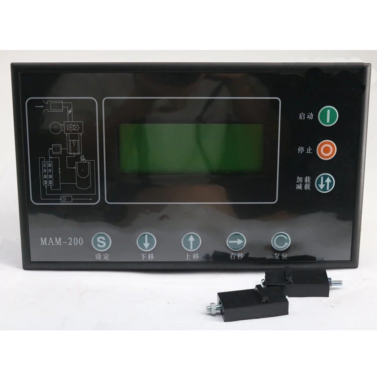 Screw air compressor controller display panel MAM-200 with controller KY02S