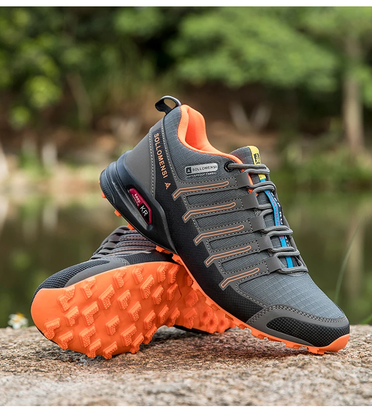 Outdoor-Wanderschuhe, rutschfeste Wandersportschuhe, leichte Herrenschuhe, taktische Trainingssportschuhe für Herren – Detail 12