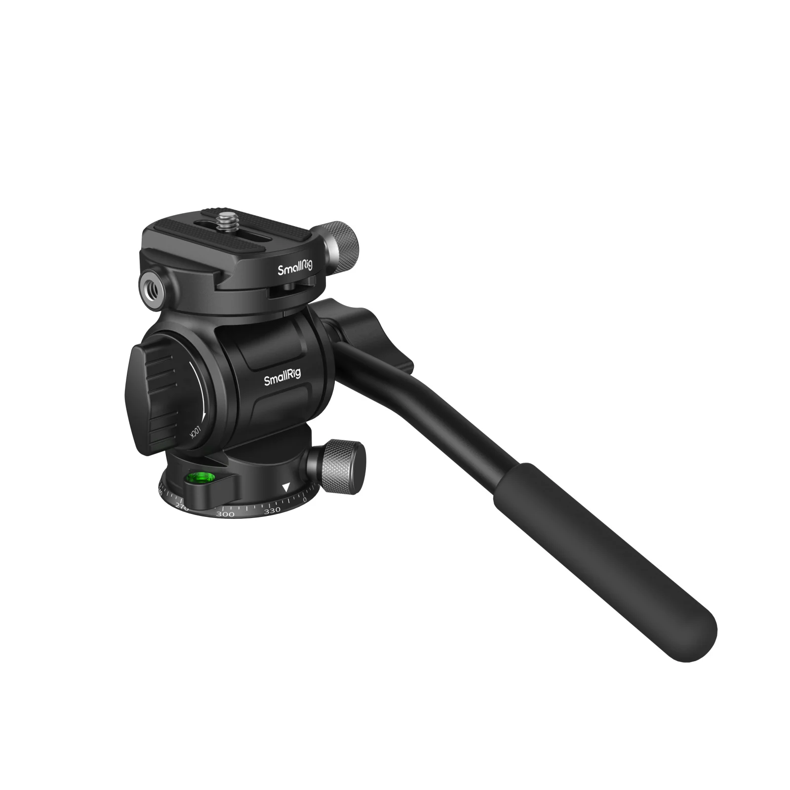 SmallRig Videokopf CH3, nur 271 g, maximale Belastung 3 kg, tragbarer Fluidkopf zum Aufnehmen von Outdoor-Anzügen, Arca-Swiss Schnellwechselplatte 4936 – Detail 6