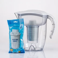 Alkaline Water Filter Pitcher Replacement Filters - 7 Stage Filteration System To Purify and Increase PH Levels