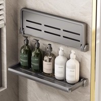 Aluminum 90° Fold-Down Wall Shelf The Camper Accessory for Organization Space-Efficient Versatile Floating Storage