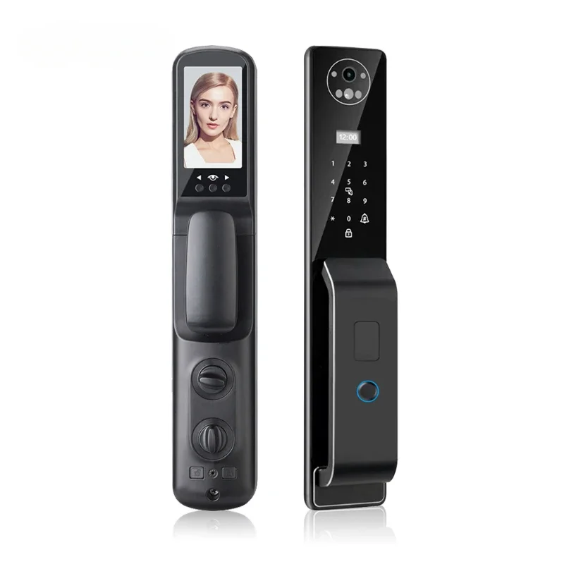 

ESEYE Face Scene WiFi Digital Smart Door Lock Code Card Smartphone Unlock Electronic Fingerprint Door Lock Smart