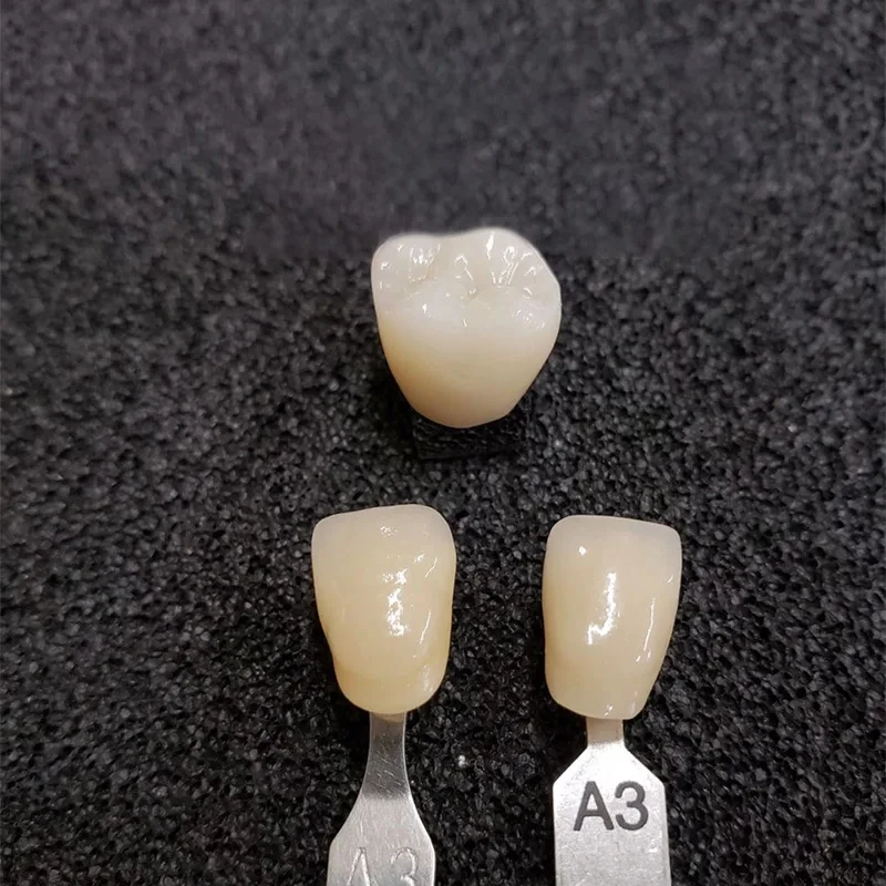 Hahasmile 4d-Mehrschicht-Zirkonoxidblöcke 98-a2 festes Zirkonoxid-Restaurierung material Biege festigkeit 1050MPa bis MPa