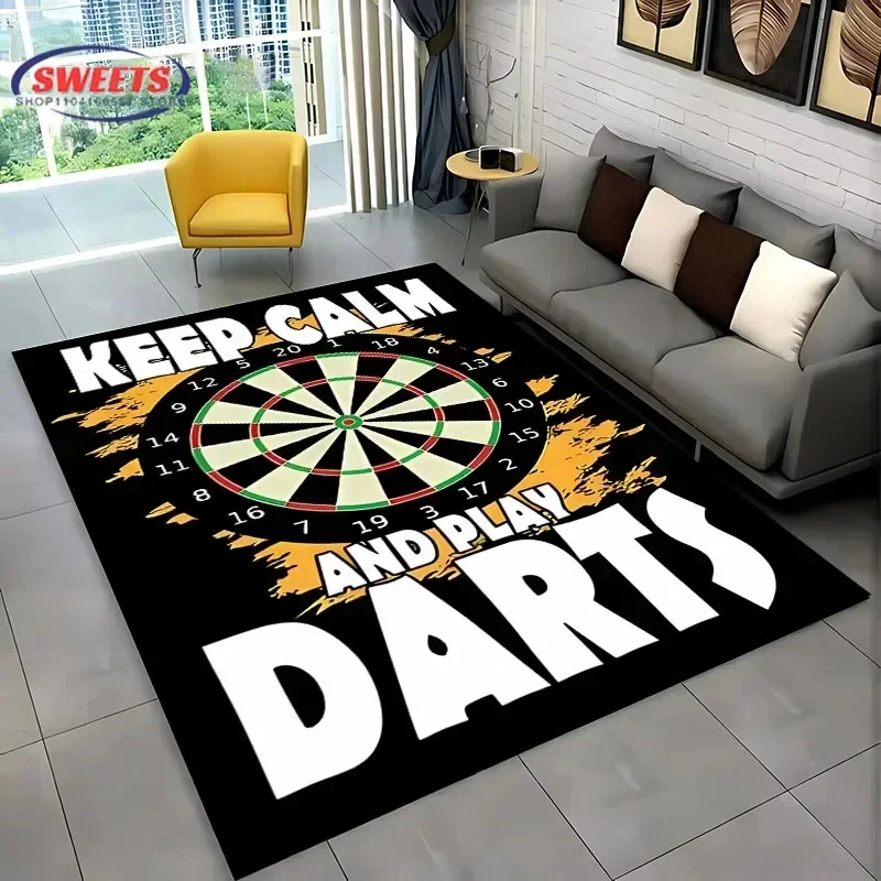 HD Dart Target Carpet Living Room Bedroom Hallway Long Strip Alfombra Anti-Slip Soft Area Rug Sofa Doormat Home Decor Mat Gift