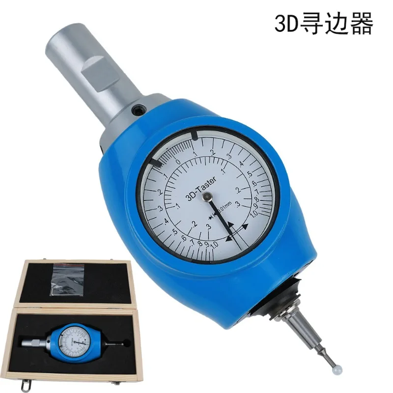 Pointer Type Universal Edge Finder, High Precision Wear-resistant Gem Head Edge Finder
