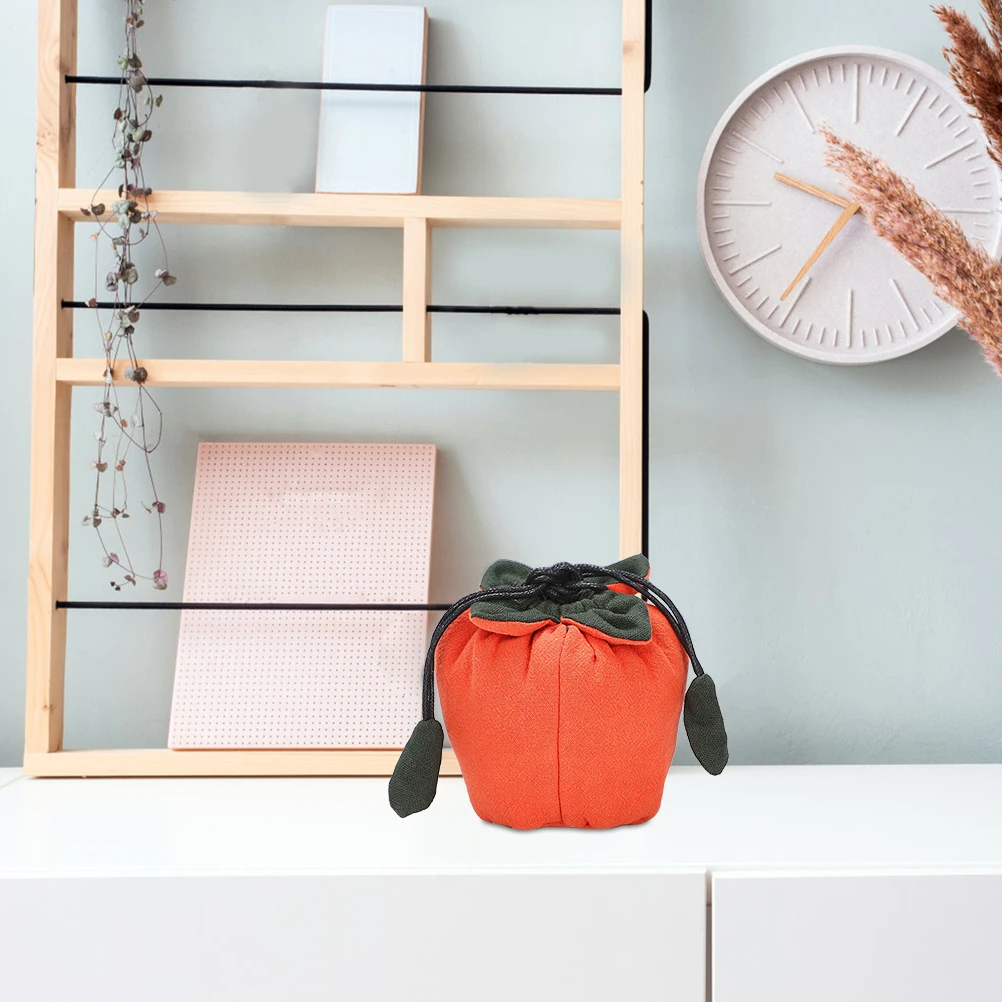 

Teacup Storage Bag Travel Pouch Portable Container Linen Drawstring Teapot Jewelry Sundries Kids Toys Meticulous Design Strong