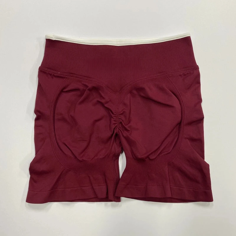 레깅스 여성 스포츠 임팩트 요가 반바지 피트니스 사이클링 탄성 스포츠 바지 Ignite Sculpt Scrunch Short Yoga Bra