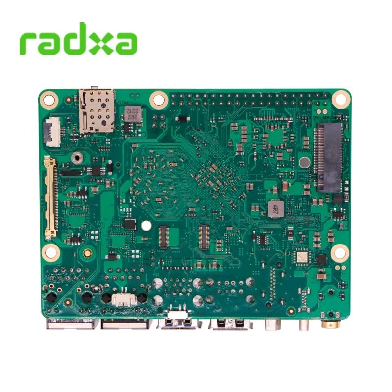 ROCK 3B Rockchip Micro RK3568 Quad Core Multi Interface Cortex A55 Development Board