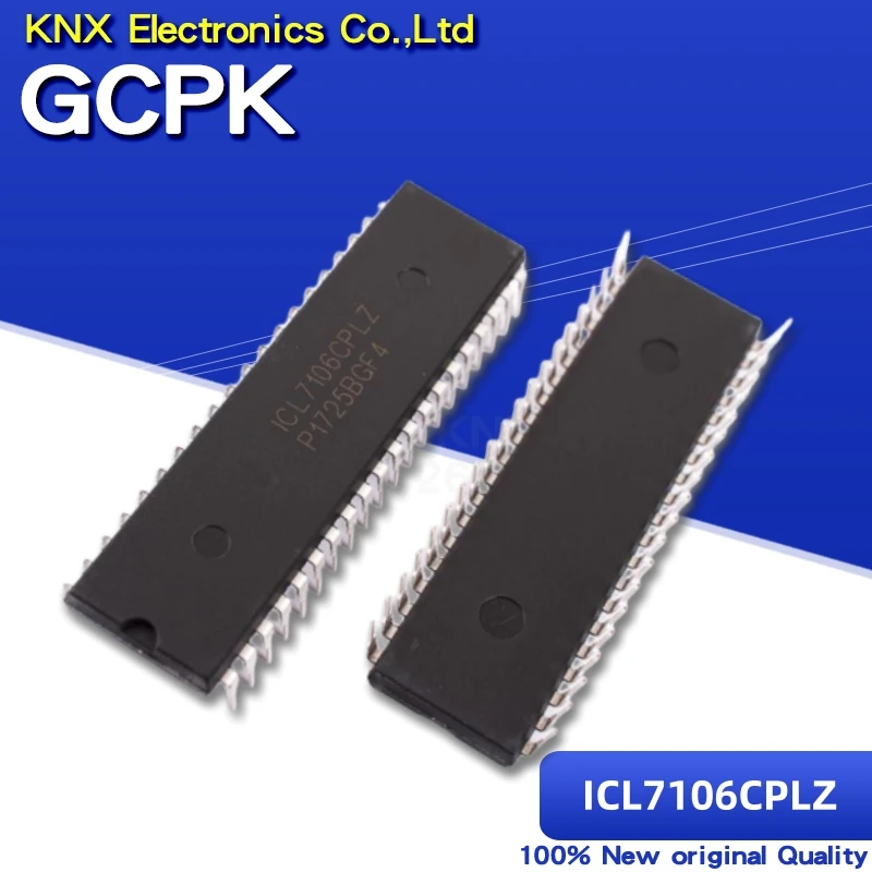 2PCS ICL7106CPLZ DIP40 ICL7106 DIP 7106CPLZ DIP-40 new and original IC