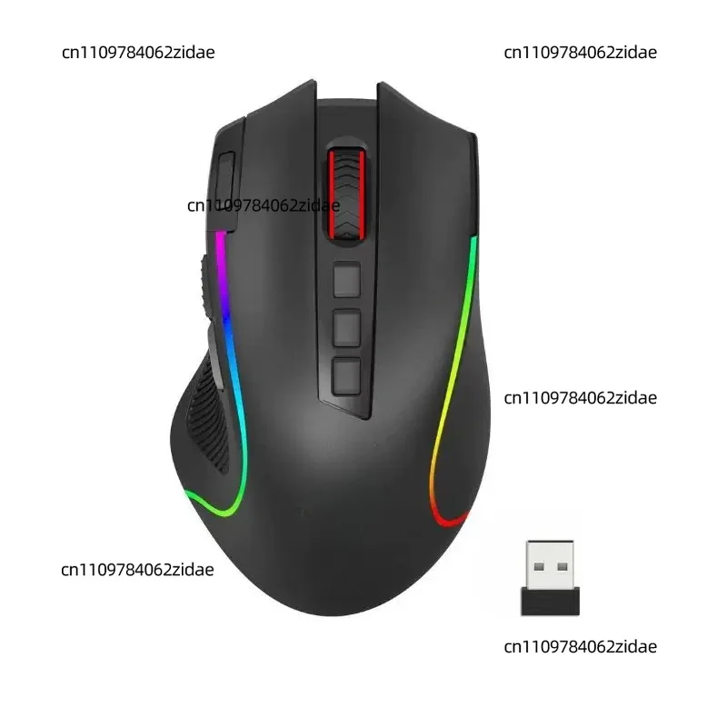 Para Ratón Gaming Redragon M612 PRO BT & 2.4RGB, 8000 DPI, Con Cable/Inalámbrico