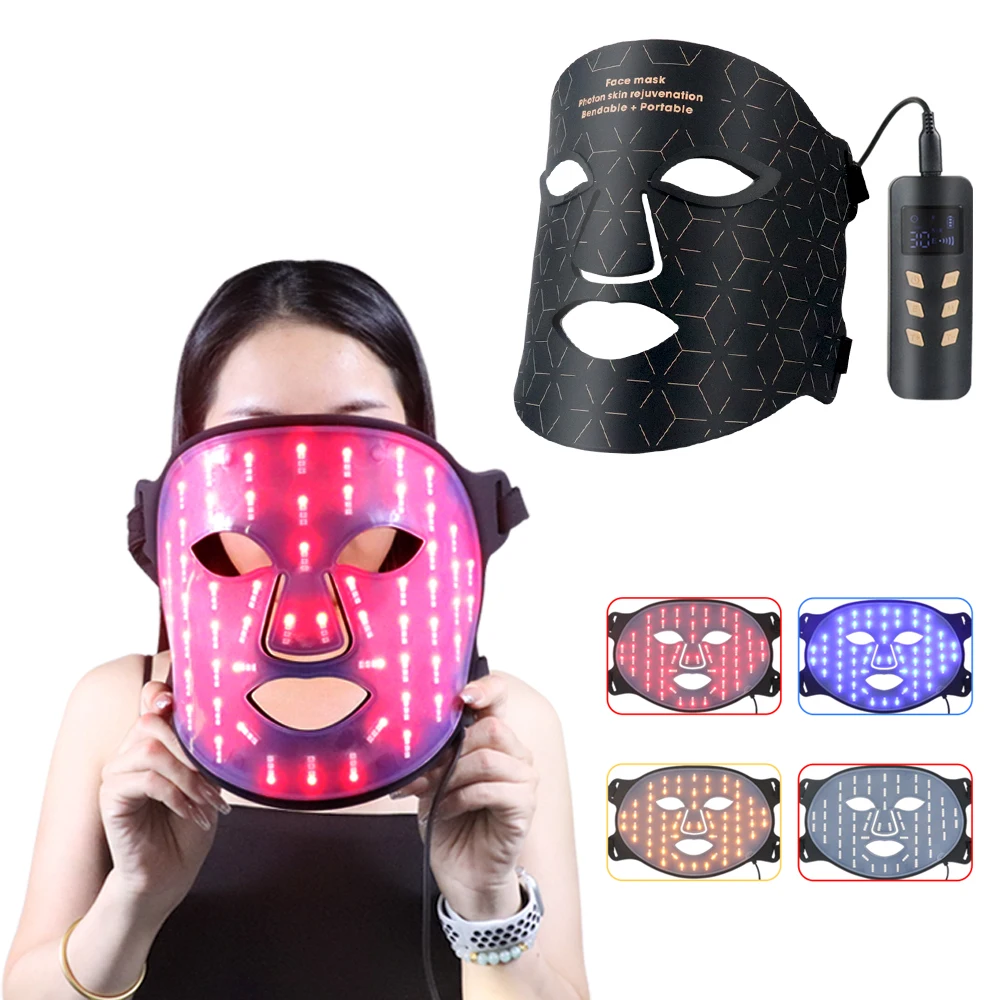 masque-de-therapie-a-la-lumiere-led-rouge-4-en-1-infrarouge-flexible-souple-en-silicone-4-documents-anti-age-photon-avance