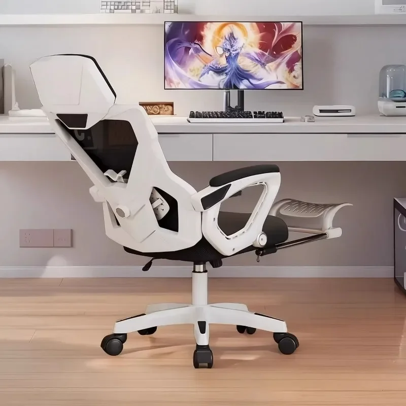 Ergonomic Office Chair Comfortable Backrest Adjustable Height Swivel Desk Chair Home Study Support Comfortable Long Hours