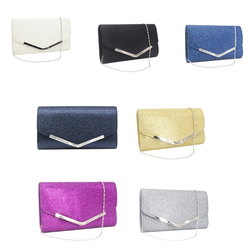 Glitter Purse Lady Wedding Clutches Handbag Female Shoulder Bag Crossbody Bag