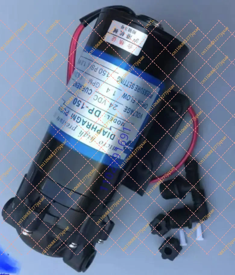 24V DP150 Self-Priming Diaphragm Pump, High Pressure Micro Water Sprayer for Car Wash