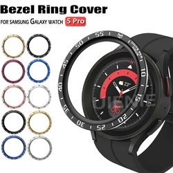 For Samsung Galaxy watch 5 pro Bezel Ring Cover watch5 40/44mm Bracelet Protective Ring Cases Anti-scratch Protective Shell