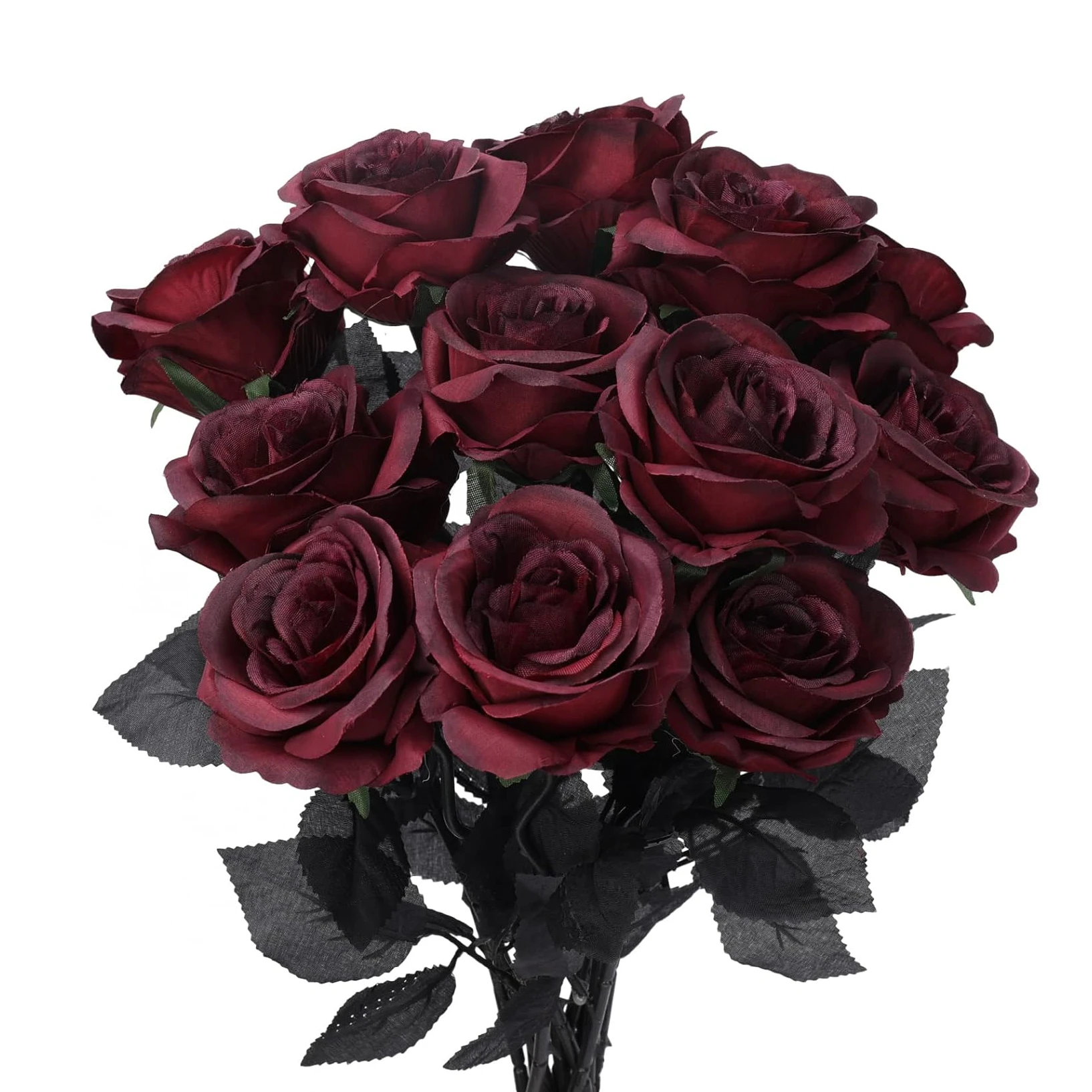 10/20 Stück Künstliche Blumen Seidenrosen für Festivals, Zuhause, Tischdekoration, Herbst, Halloween, Hochzeit, Brautstrauß, Garten, Geschenke – Detail 5