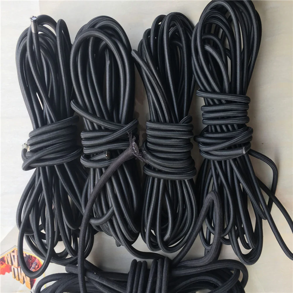 6 Meters Pull Rope Fitness Bungee Cord Bunjee Cords Pickup Cargo Net Strong Elastic