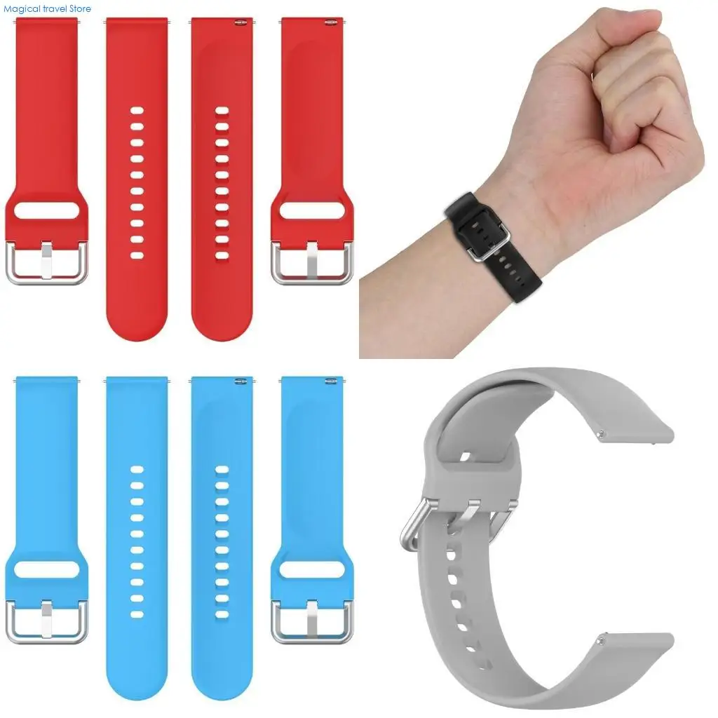 N2UB Replacement Bands Watch Breathable Straps Fit for V9 Sweatproof Wristband Quick Release Watch Belt