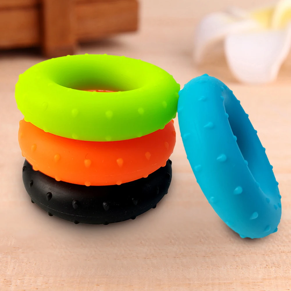 قابض السيليكون لتقوية حلقة المريض، حلقة تدريب يدوية مستديرة، تعزيز إصابات بناء العضلات للتدريب على الإعادة التأهيل