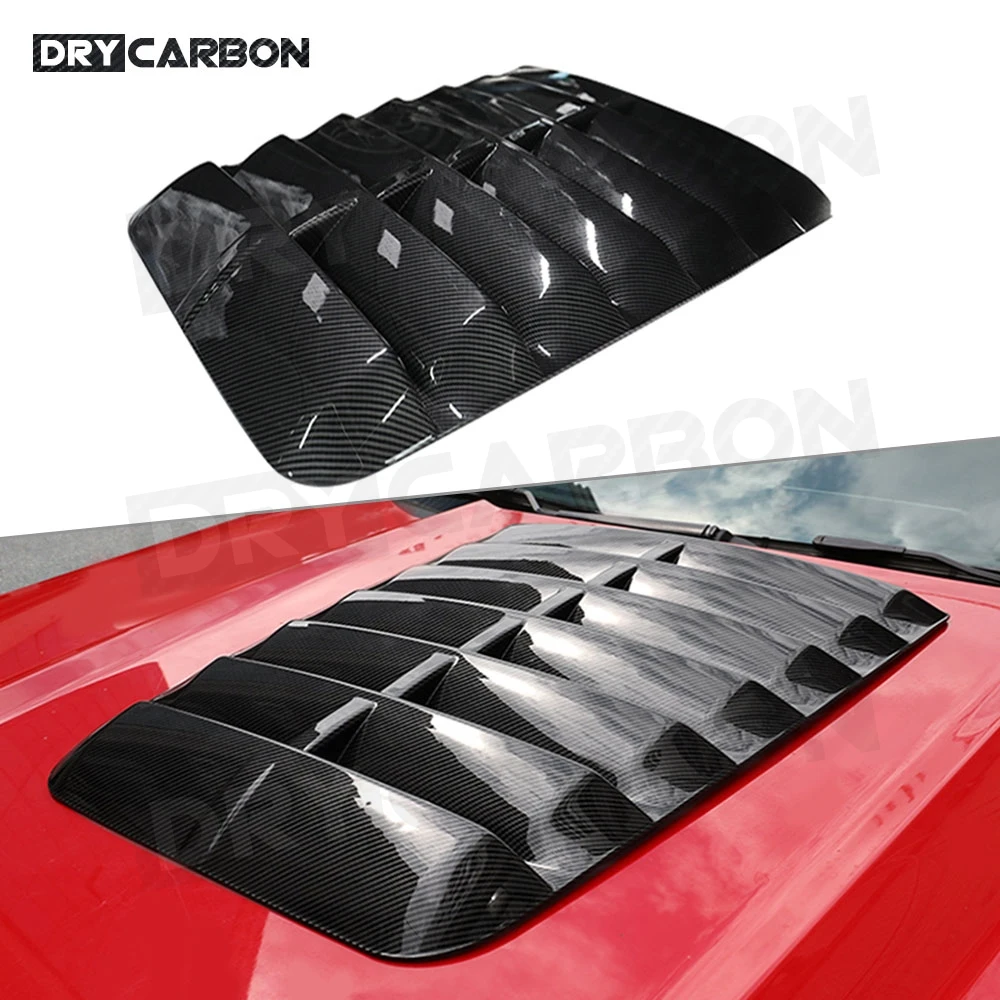 

ABS Car Front Bumper Engine Hood Air Vent Cover Machine Cover Body Kits Accessories For Ford Mustang GT500 2015-2020