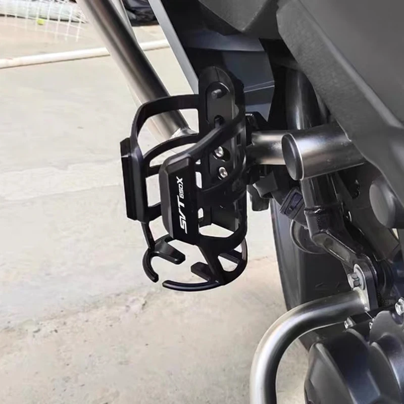 دراجة نارية المشروبات زجاجة ماء شرب حامل الكأس ل QJMOTOR QJ موتور SVT 650 X SVT650X SVT650 X 2020-2026 + اكسسوارات #2