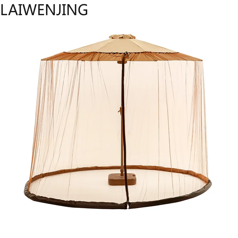

SGF Roman Umbrella Net Water Pipe Mosquito Net Outdoor Sunshade Umbrella Mosquito Net