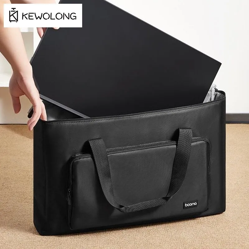 

Professional Monitor Carrying Case for 24/24.5/27 Inch Screens - Padded Display Storage Bag Moving & Travel Protection Case