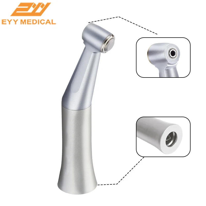 Dental Low Speed External Water Spray Slow Speed Handpiece Contra Angle Straight Handpiece 2/4 Holes Air Motor Dentistry