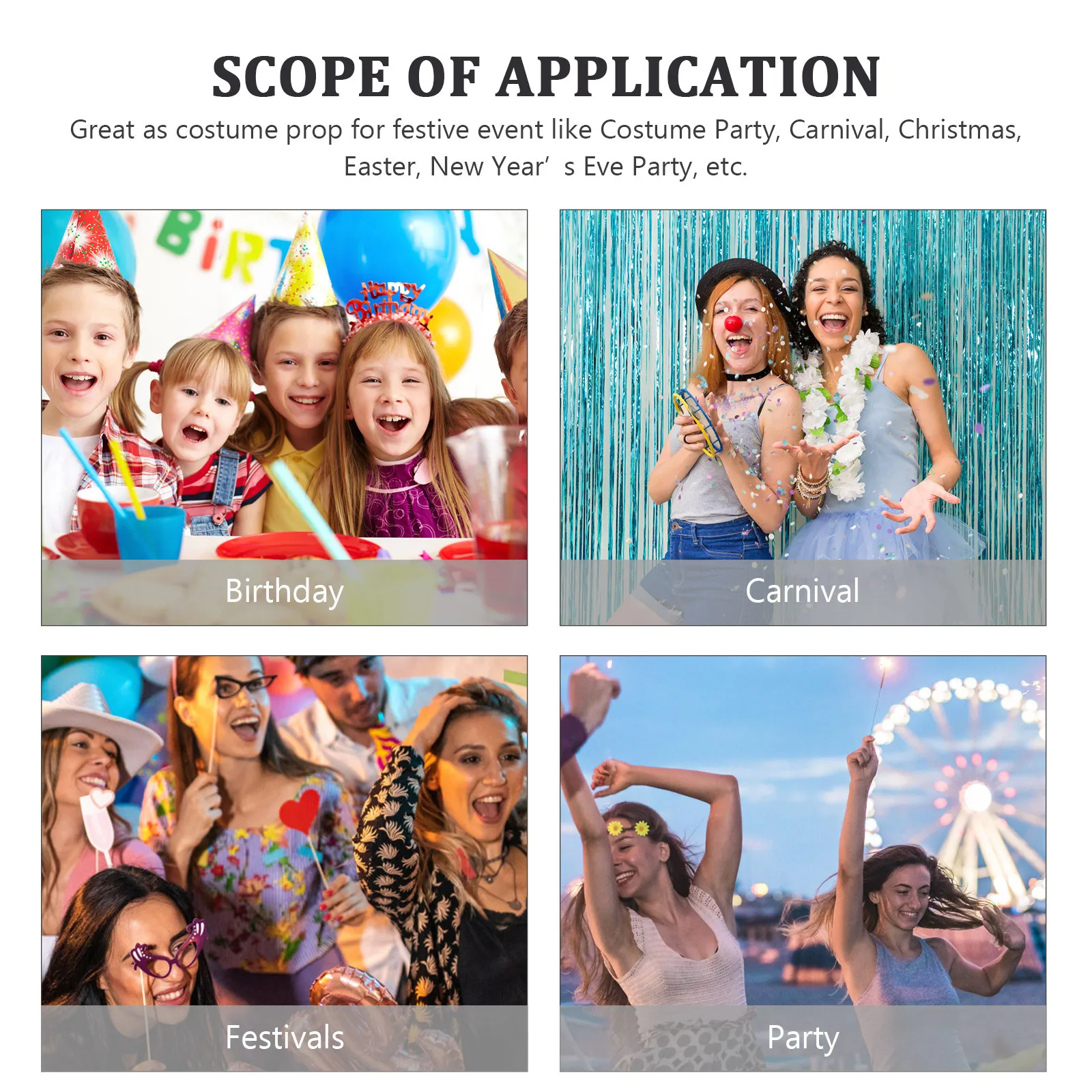 

2024 Party Glasses Eyeglasses Plastic Funny Accessories Photo Props New Year Party Supplies 2024 Eyeglasses Eye Decoration