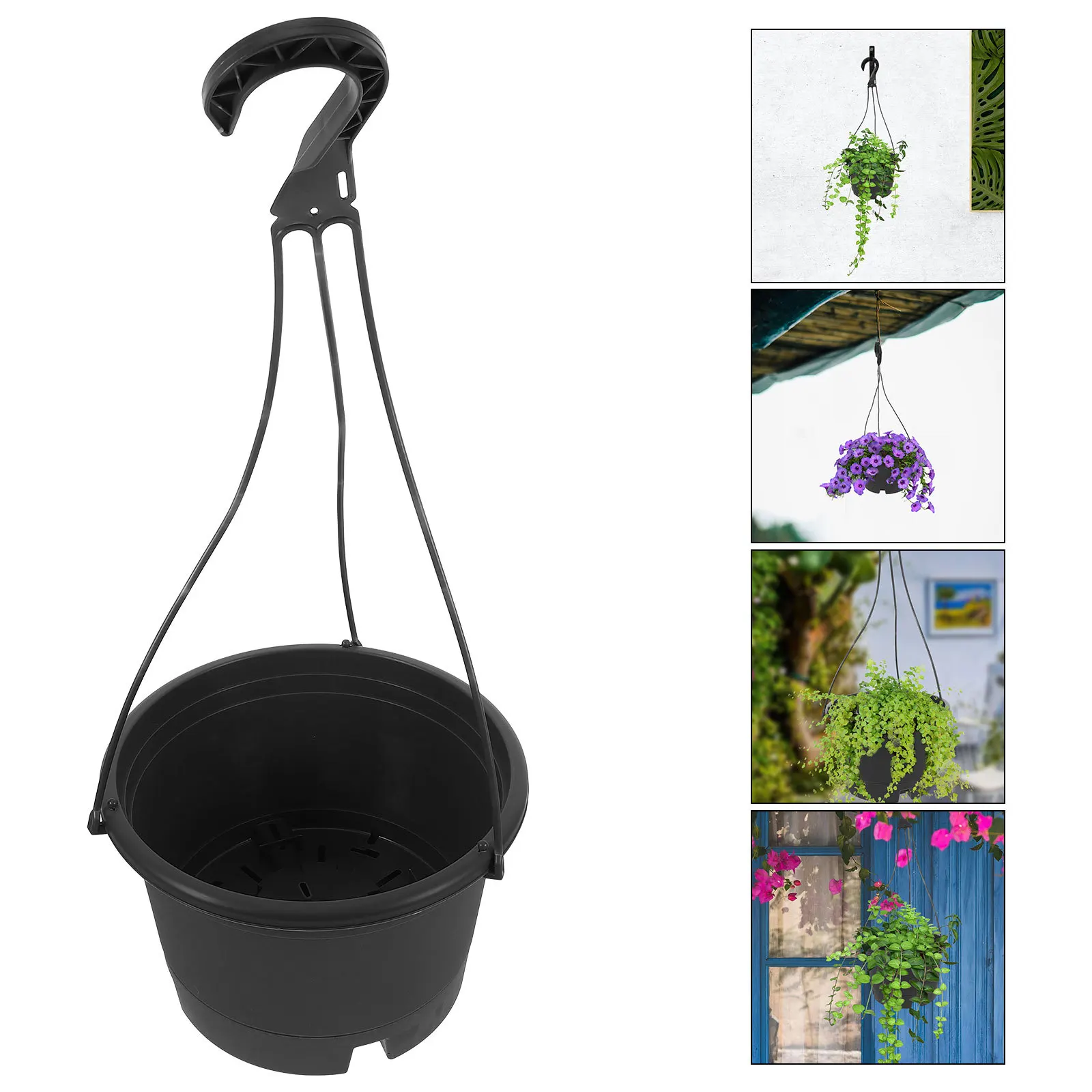 Подвесное кашпо для комнатных и уличных растений, экономящее пространство, дышащий материал