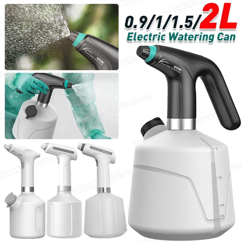 

0.9-2L Electric Plant Spray Bottle Automatic Watering Fogger USB Electric Sanitizing Sprayer Watering Machine Plants Garden Tool