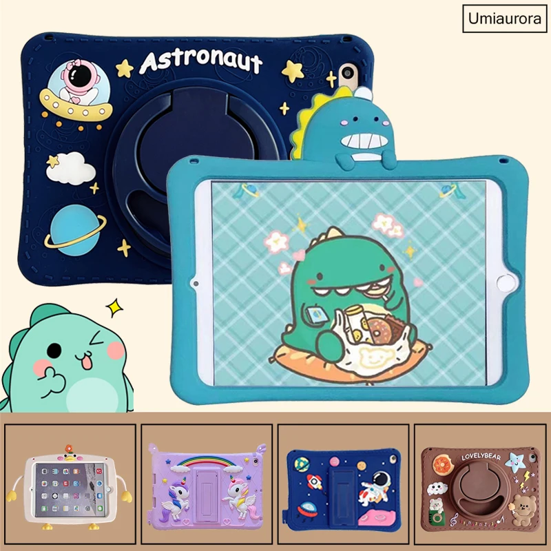 Para lenovo tab p11 plus TB-J606F j616f 2nd 11.5 tb-350fu TB-J716F xiaxin pad 10.6 tb-128fu caso crianças silicone tablet suporte capa