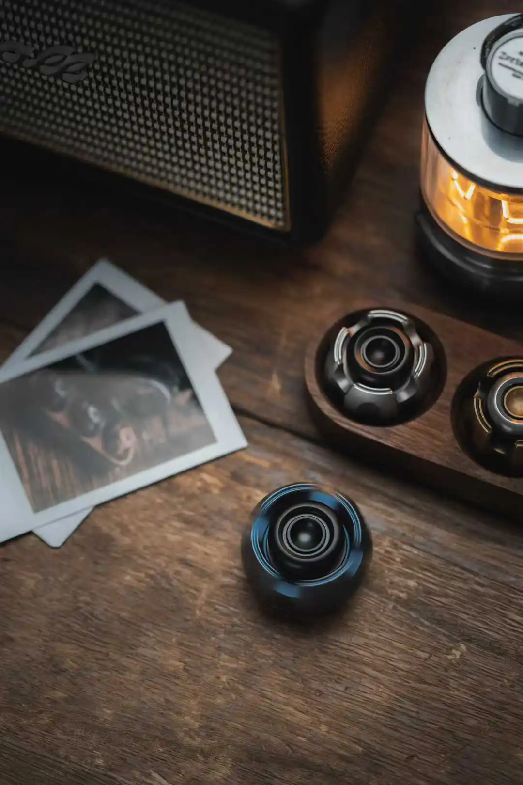 

1 шт. LAUTIE Fingertip Tourbillon: Титановый сплав, антистресс, ограничение шума, игрушка для взрослых, черная технология, EDC