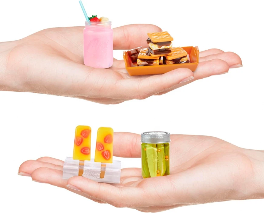 MGA Miniverse Miniverse Make It Mini Food Diner Series3 المصاصة الحلوى صندوق أعمى لتقوم بها بنفسك المطبخ مخصص هدية عيد ميلاد للأطفال