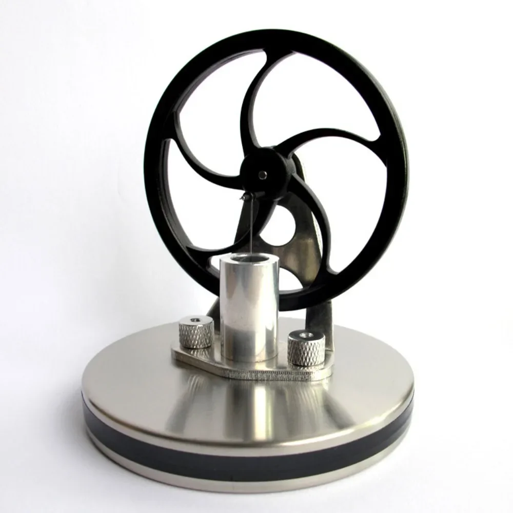 NF Low Temperature Stirling Engine Temperature Experiment Magnetically Controlled Singlelink Suspended Piston Finished Engine Mo
