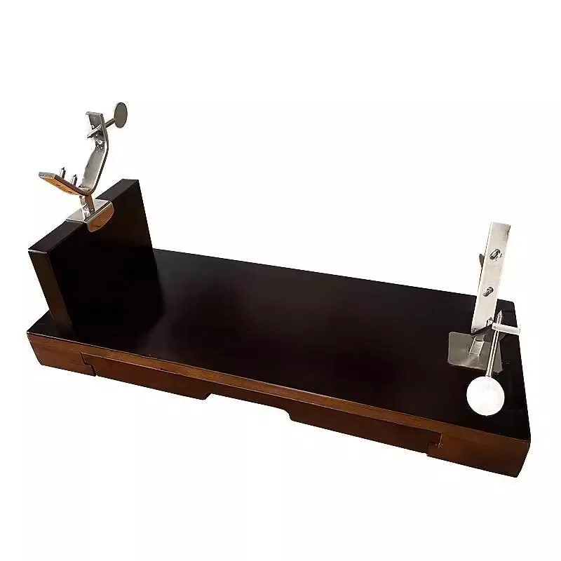 Solid Wood Heavy-duty Reinforced Ham Rack Built-in Drawer with Ham Slicing Knives Four-piece Set