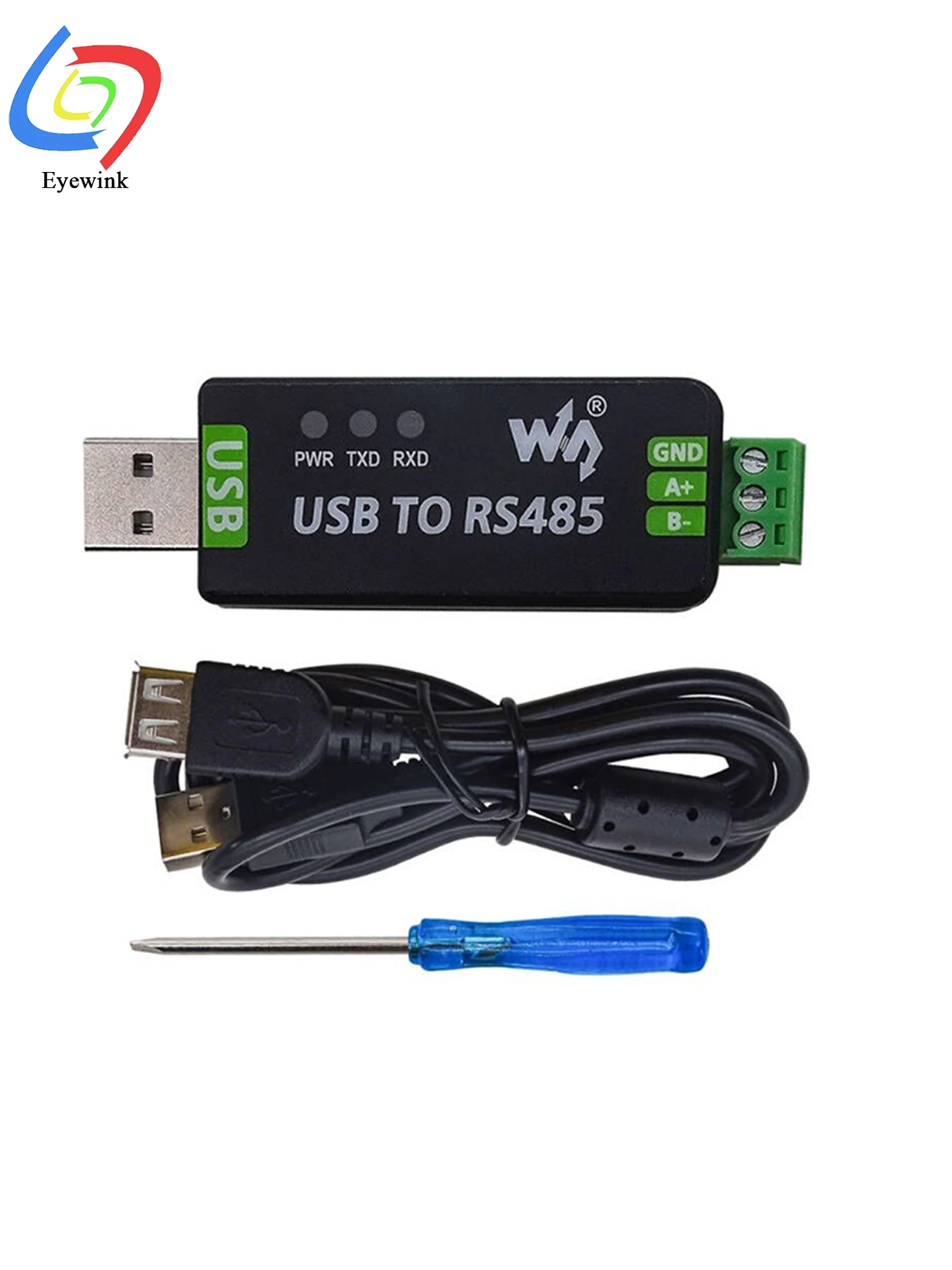 Industrial Grade USB to RS485 Serial Converter RS485 Communication Module FT232RNL/CH343G