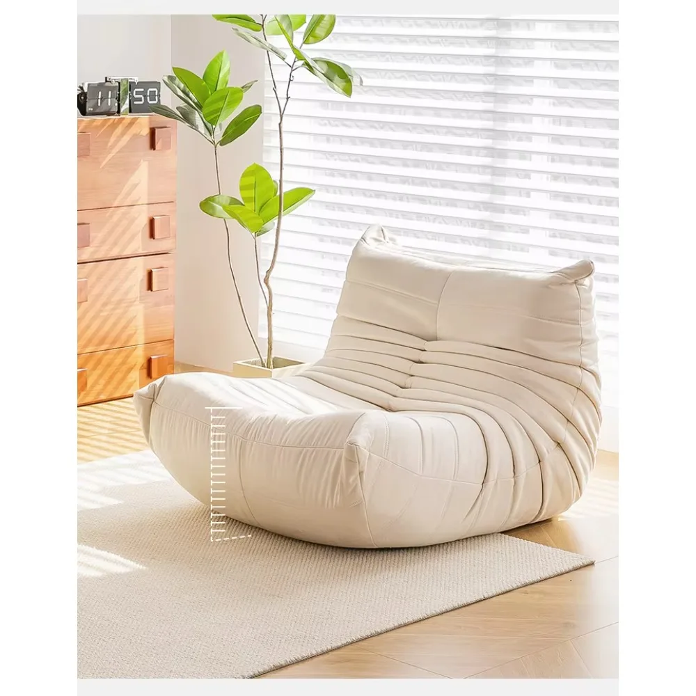 현대적인 창의적 디자인 빈백 소파 럭셔리 빈백 의자 침실용 패브릭 빈백 소파