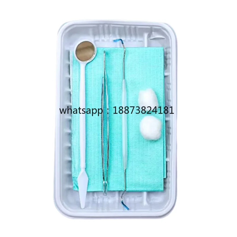 20-Pack 6-Piece Disposable Oral Examination Kit, Home & Commercial Medical Use fast shipping