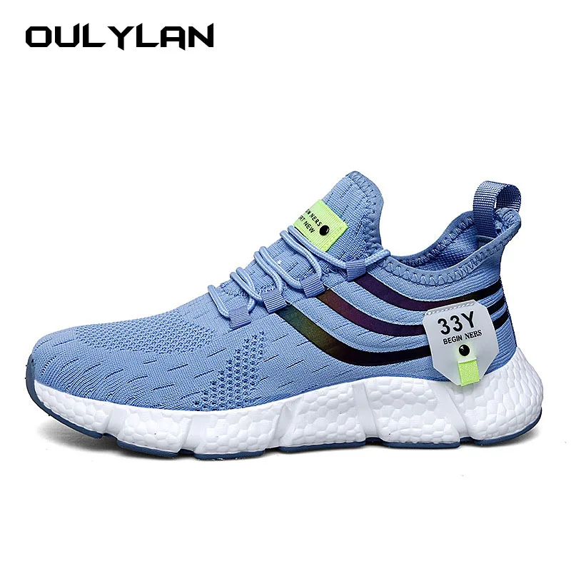 

Summer Soft Soled Couple Jogging Shoes, Sports Shoes, Breathable Casual Mesh Shoes, High Elasticity Shock-Absorbing Sports Shoes