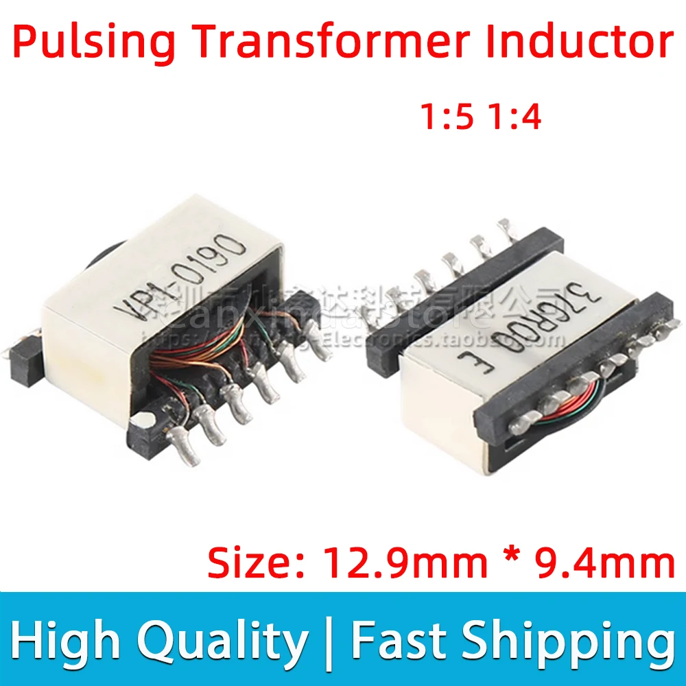 

VP1-0190 SMD 70W Power Buck Boost Pulsing Transformer six Winding 1:5 1:4 Isolated Booster Coupler Choke Inductor Filter