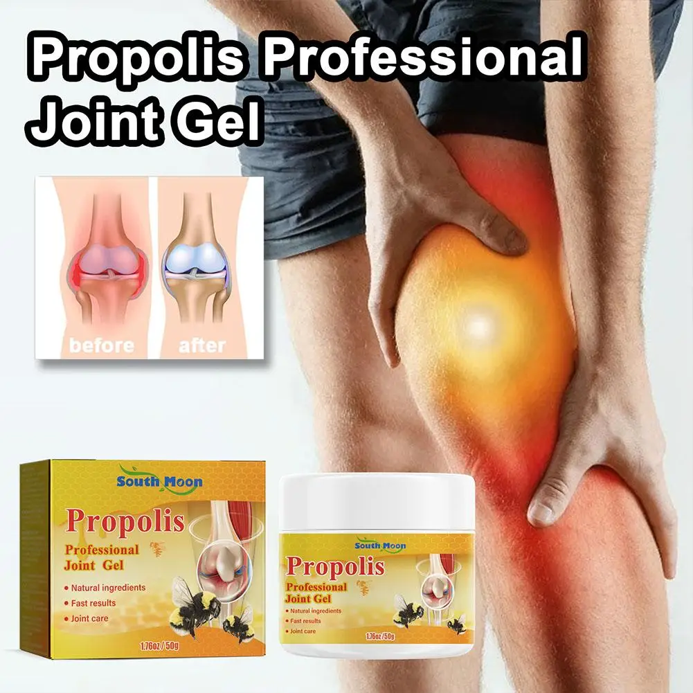 2PCS Joint & Bone Therapy Gel Bee Venoms Propolis Bee Professional Treatments Gel Bee Venoms Gel For Legs Hands Arms 50g